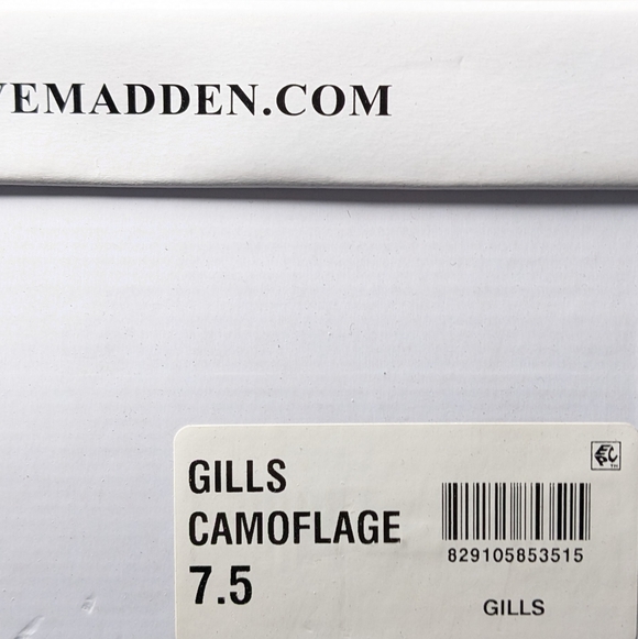 Steve Madden Gills Slip-On Sneakers, Camouflage, Womens 7.5 - Picture 6 of 6